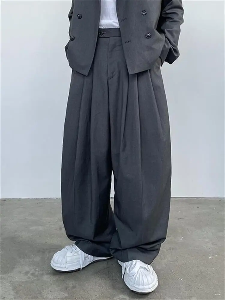 Men's Suit Wide Leg Pants Spring And Autumn New Korean Fashion Fashion Personality Casual Large Size Pants
Men's Suit Wide Leg Pants Spring And Autumn New Korean Fashion Fashion Personality Casual Large Size Pants