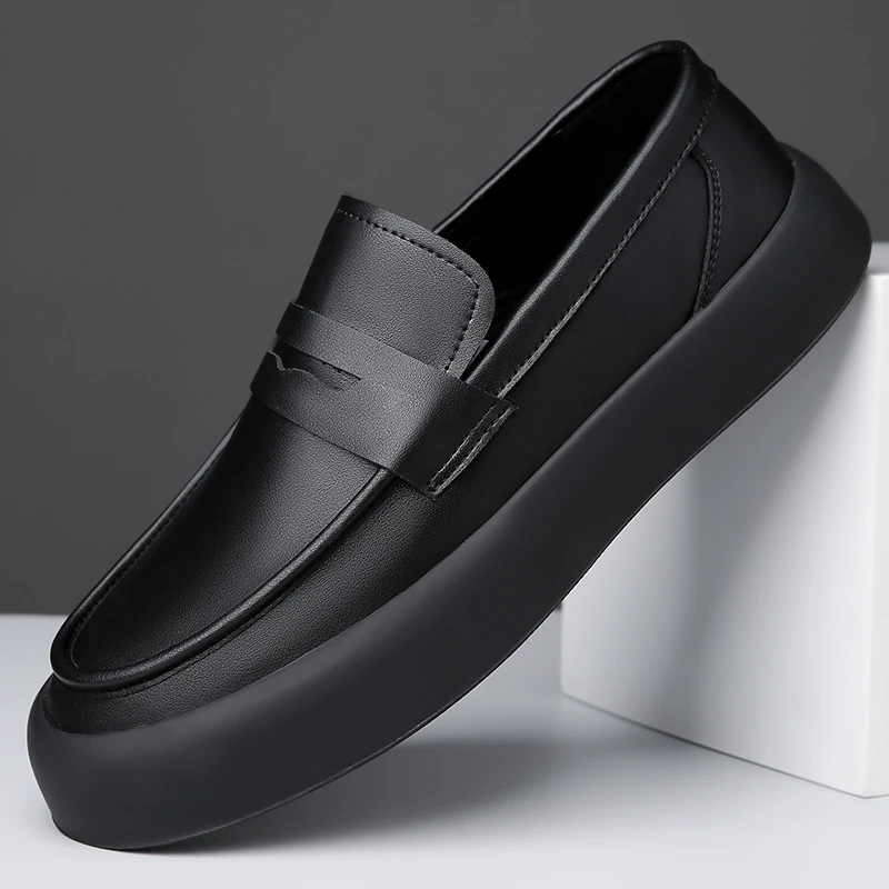 Весенне-осенние хит продаж, мужские лоферы с массажной подошвой, простая кожаная повседневная обувь, универсальная мужская деловая обувь для офисного интервью
Весенне-осенние хит продаж, мужские лоферы с массажной подошвой, простая кожаная повседневная обувь, универсальная мужская деловая обувь для офисного интервью