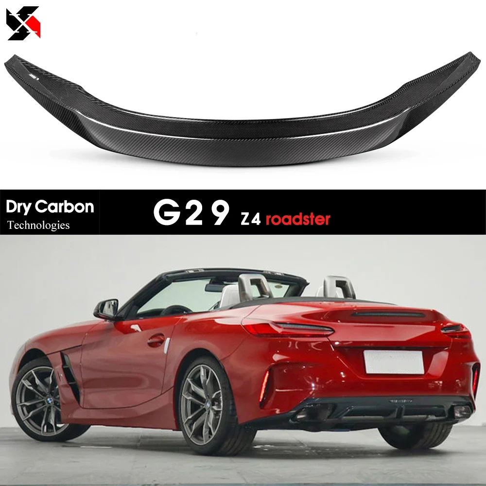 Dry Carbon Aiber Atoclave Rear Trunk Spoiler Wings For BMW G29 Z4 Roadster 2019 - 2025 Car Styling Boot Lid Lip Tail Accessories
Dry Carbon Aiber Atoclave Rear Trunk Spoiler Wings For BMW G29 Z4 Roadster 2019 - 2025 Car Styling Boot Lid Lip Tail Accessories