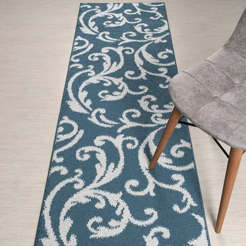 Custom-Sized Non-Slip Blue Carpet Runner for Hallway, Kitchen, and Laundry - 26 x 45'
Custom-Sized Non-Slip Blue Carpet Runner for Hallway, Kitchen, and Laundry - 26 x 45'