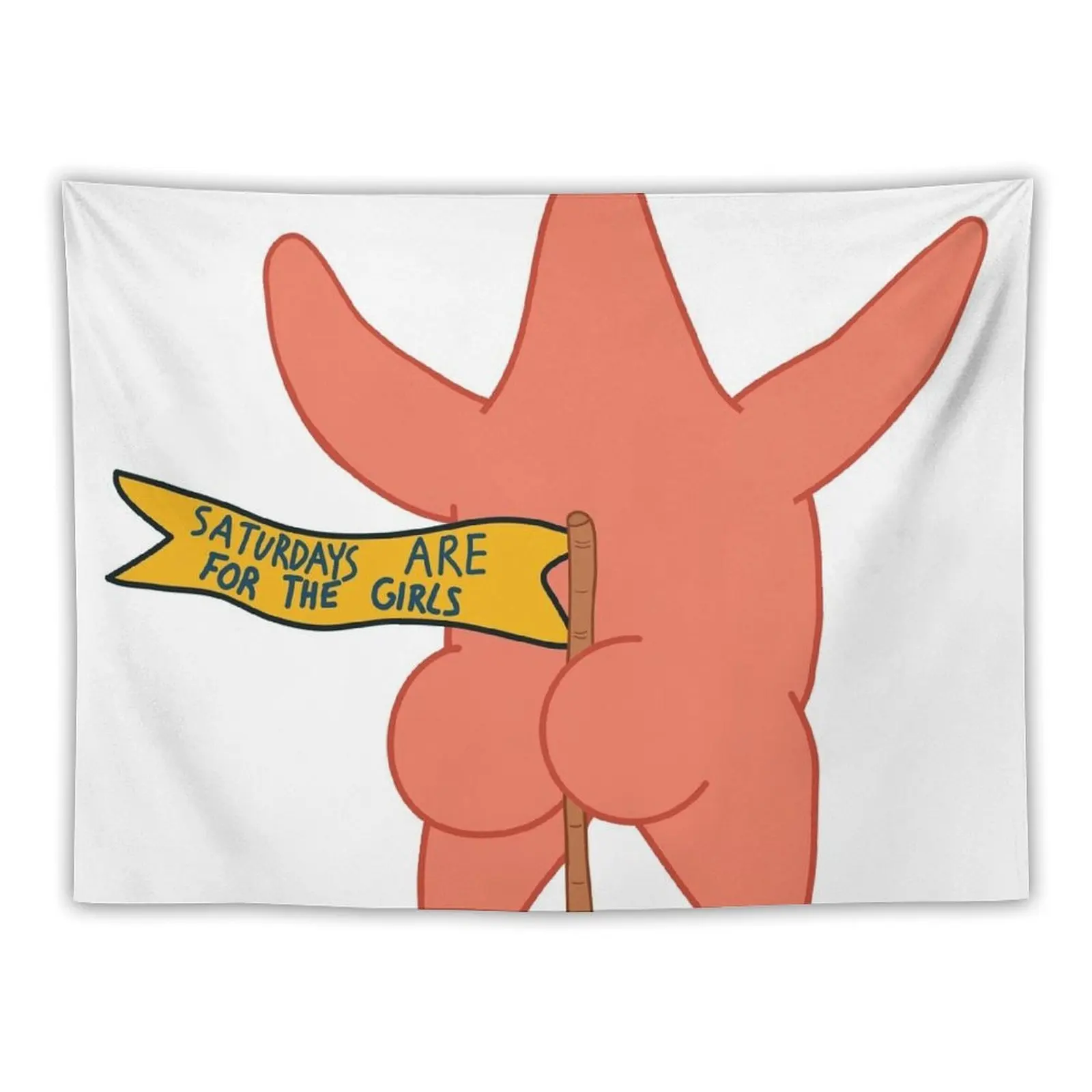 Saturdays are for the Girls Patrick Star Full Body Tapestry Wall Hangings Decoration Decor Home Tapestry
Saturdays are for the Girls Patrick Star Full Body Tapestry Wall Hangings Decoration Decor Home Tapestry