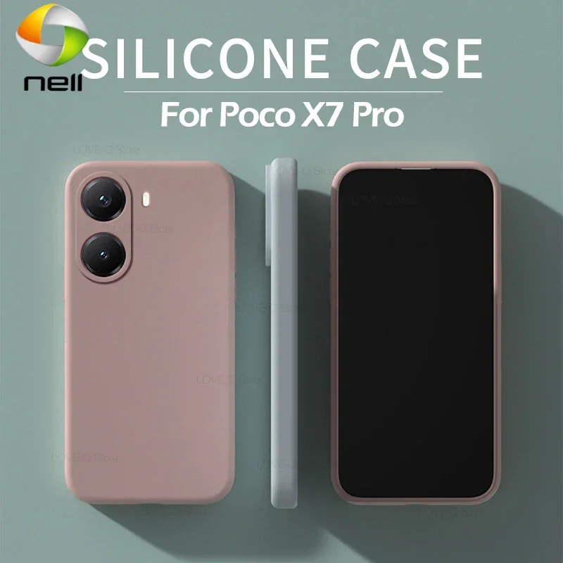 Чехол Poco X7 X 7 Pro, роскошный противоударный чехол для телефона из жидкого силикона для Xiaomi Poco X7 X 7 X7Pro X7 Prо Pocox7 Pro, мягкая задняя крышка
Чехол Poco X7 X 7 Pro, роскошный противоударный чехол для телефона из жидкого силикона для Xiaomi Poco X7 X 7 X7Pro X7 Prо Pocox7 Pro, мягкая задняя крышка