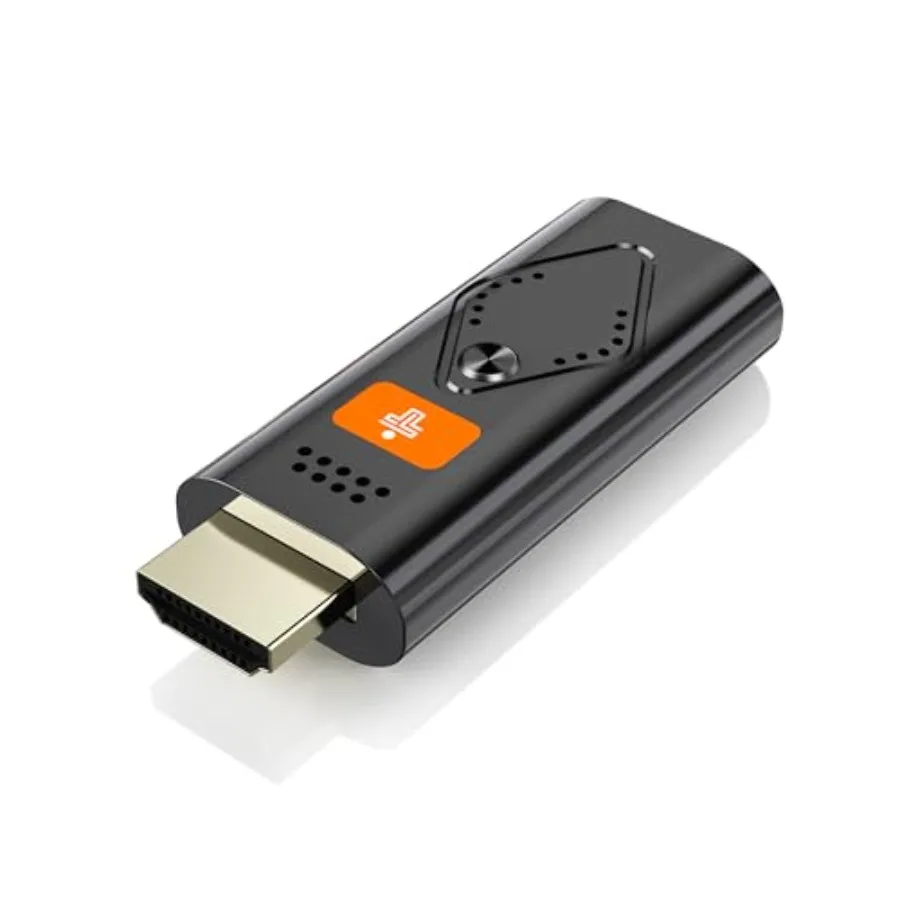 Беспроводной адаптер-донгл для дисплея, портативный передатчик 1080p HDMI, потоковая передача AirPlay/Miracast, Wi-Fi 5 ГГц, Plug and Play для iOS и Android
Беспроводной адаптер-донгл для дисплея, портативный передатчик 1080p HDMI, потоковая передача AirPlay/Miracast, Wi-Fi 5 ГГц, Plug and Play для iOS и Android