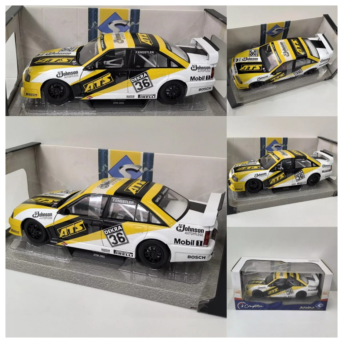 SOLIDO Diecast 1/18 Scale OPEL OMEGA EVOLUTION 500 DTM 1991 # 36 Racing E3 Alloy Car Model
SOLIDO Diecast 1/18 Scale OPEL OMEGA EVOLUTION 500 DTM 1991 # 36 Racing E3 Alloy Car Model
