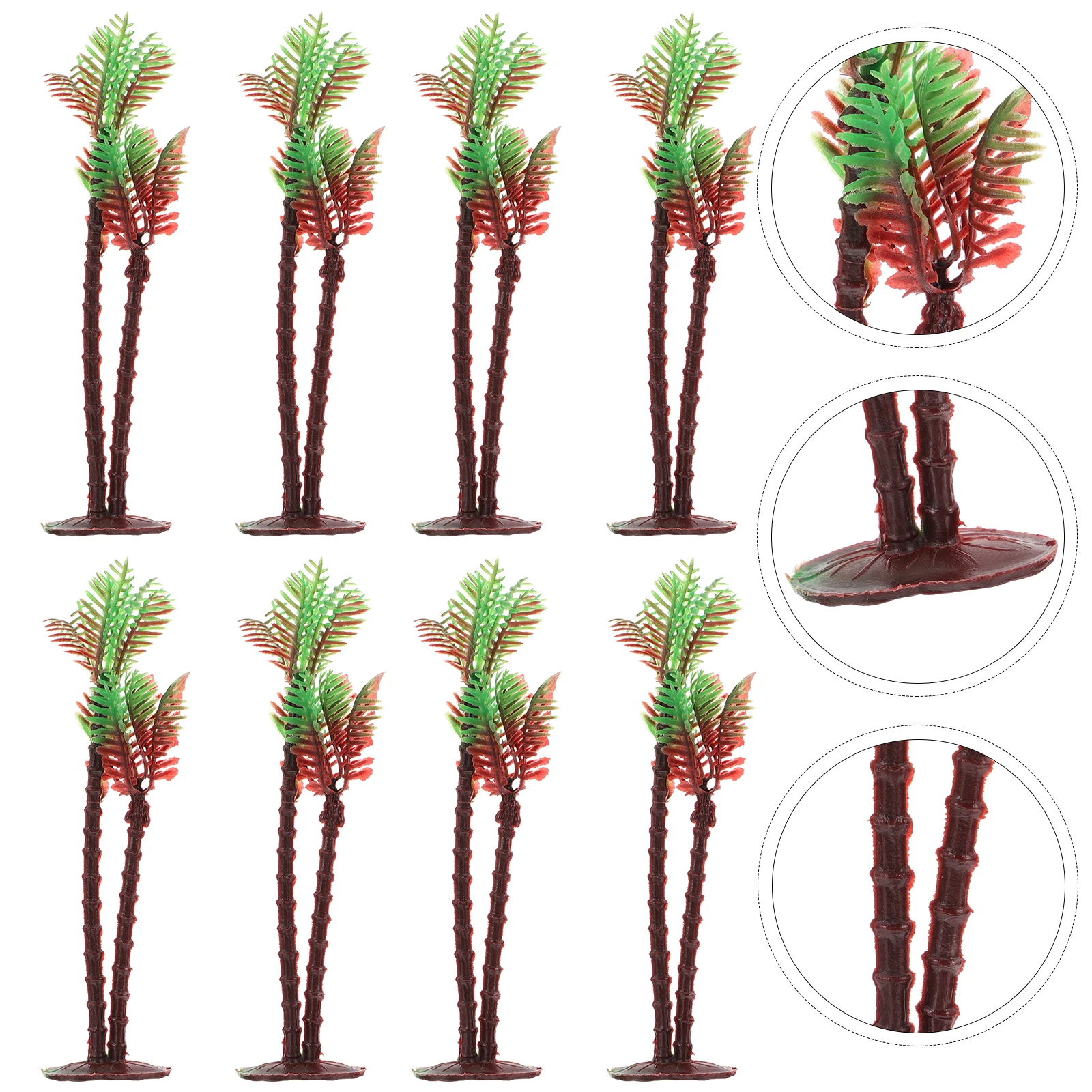 20pcs Coconut Ornament Plastic DIY Sand Table Landscape Decor Micro Model Realistic Small Tree Home Decor Simulated Tree
20pcs Coconut Ornament Plastic DIY Sand Table Landscape Decor Micro Model Realistic Small Tree Home Decor Simulated Tree
