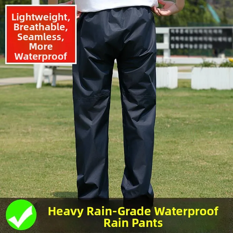 Waterproof Breathable Rain Pants Unisex Half Body Protection for Cycling Delivery Vehicle Windproof New Style Men Women
Waterproof Breathable Rain Pants Unisex Half Body Protection for Cycling Delivery Vehicle Windproof New Style Men Women