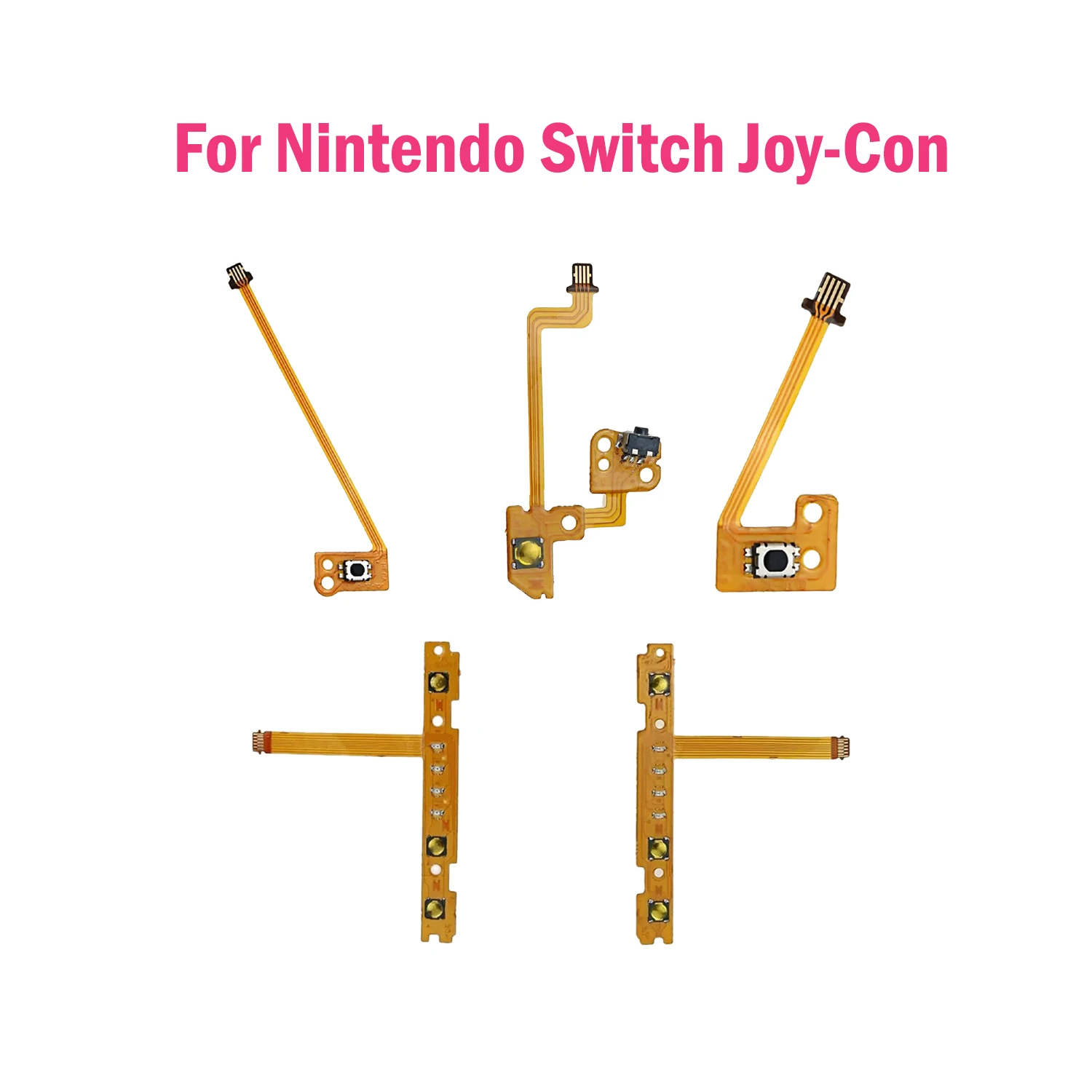 5sets SL SR ZL ZR L Flex for Nintend Switch Joycon Keyswitch Trigger Cable for NS Joy-Con Handle R Replacement Button Flex Cable
5sets SL SR ZL ZR L Flex for Nintend Switch Joycon Keyswitch Trigger Cable for NS Joy-Con Handle R Replacement Button Flex Cable