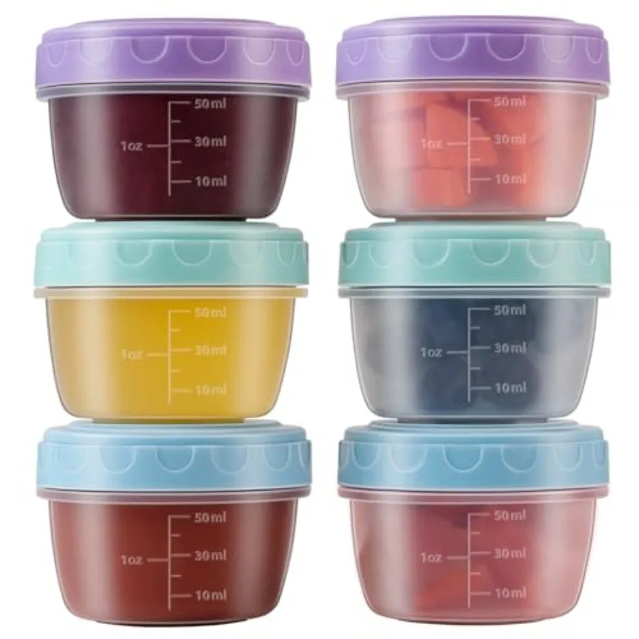 Salad Dressing Container to Go with lids, Dishwasher and Microwave Safe Tiny Condiment Containers with Graduated Lines, Reusabl
Salad Dressing Container to Go with lids, Dishwasher and Microwave Safe Tiny Condiment Containers with Graduated Lines, Reusabl