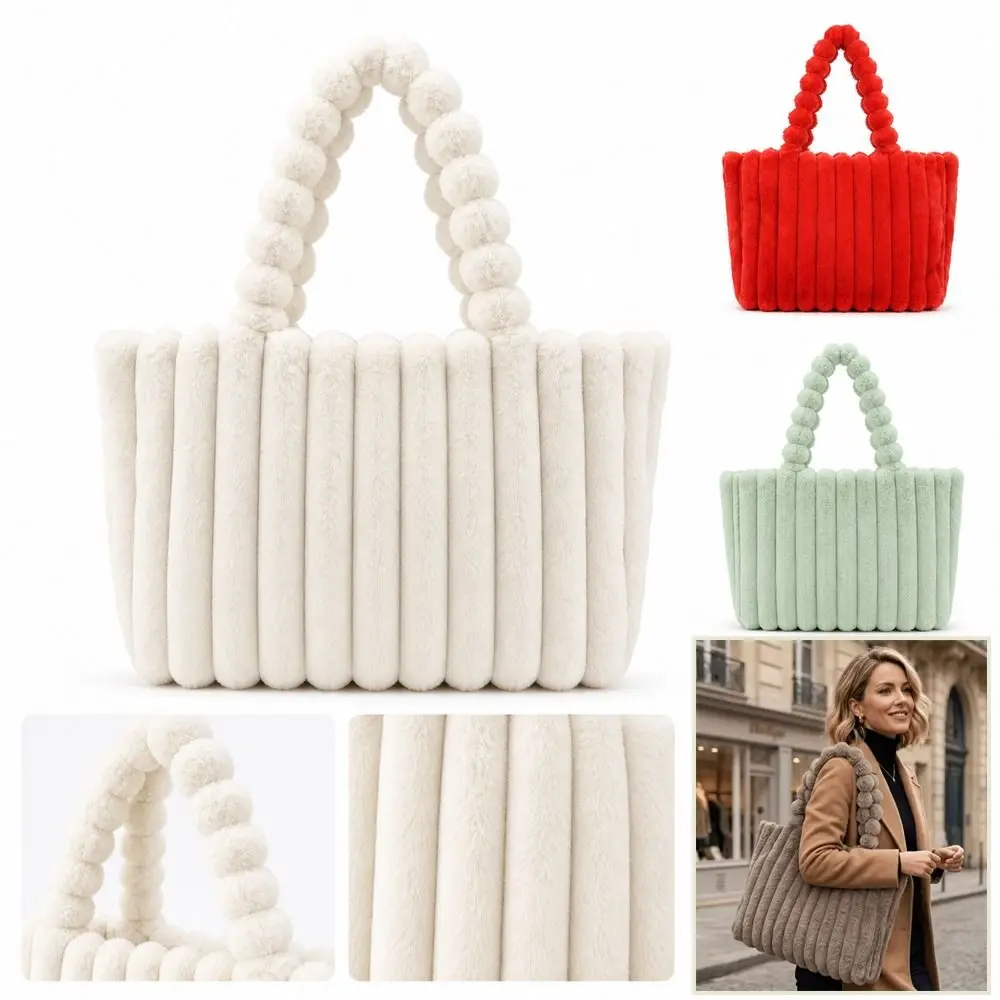 Fashionable Corduroy Shoulder Bag Large Capacity Lightweight Handbags Large Soft Fluffy Tote Bags Casual Daily Use
Fashionable Corduroy Shoulder Bag Large Capacity Lightweight Handbags Large Soft Fluffy Tote Bags Casual Daily Use