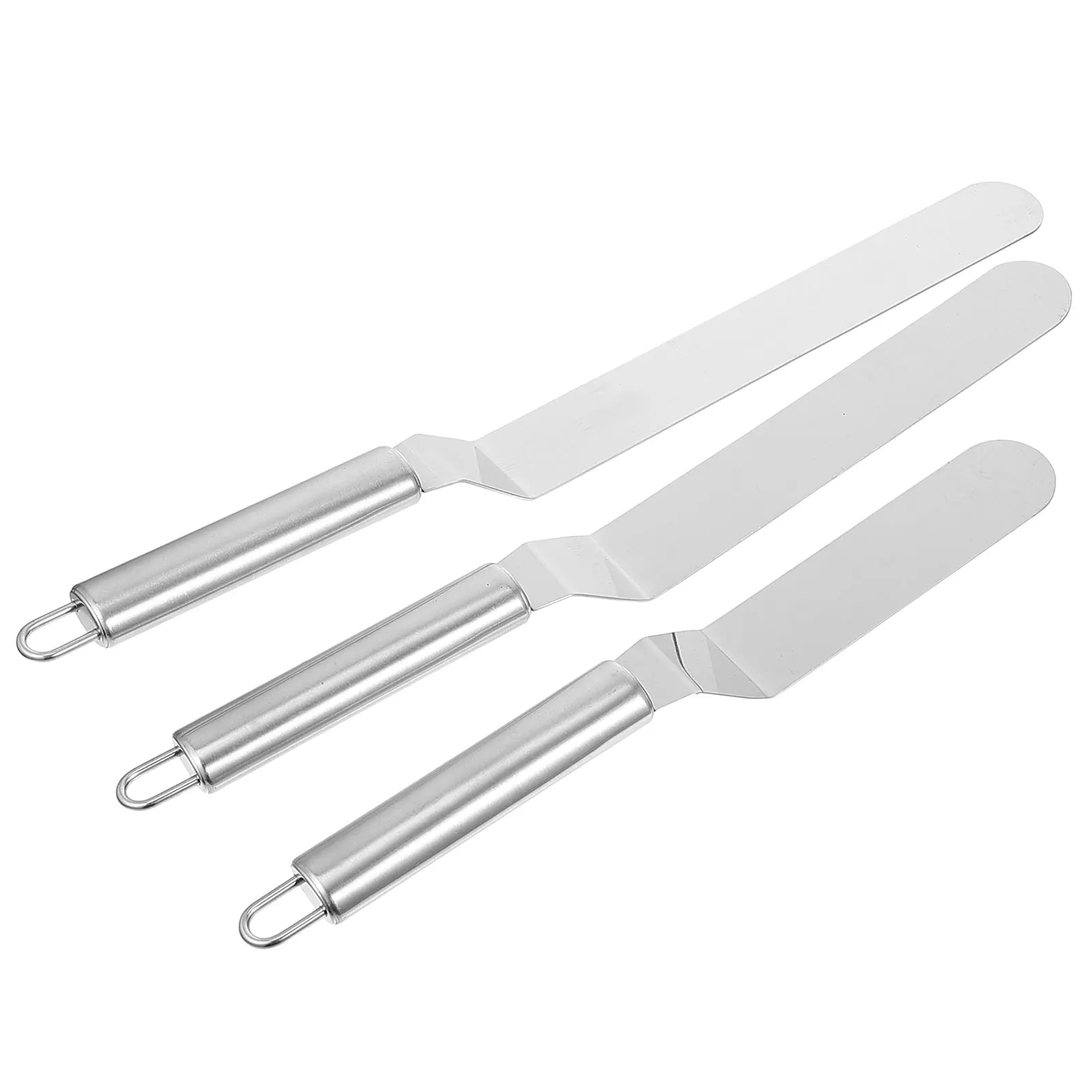 3 Pcs Spatula Set Stainless Steel Baking Scraper Baking Tools Cream Icing Decorator Reusable Easy Clean Kitchen Gadgets
3 Pcs Spatula Set Stainless Steel Baking Scraper Baking Tools Cream Icing Decorator Reusable Easy Clean Kitchen Gadgets