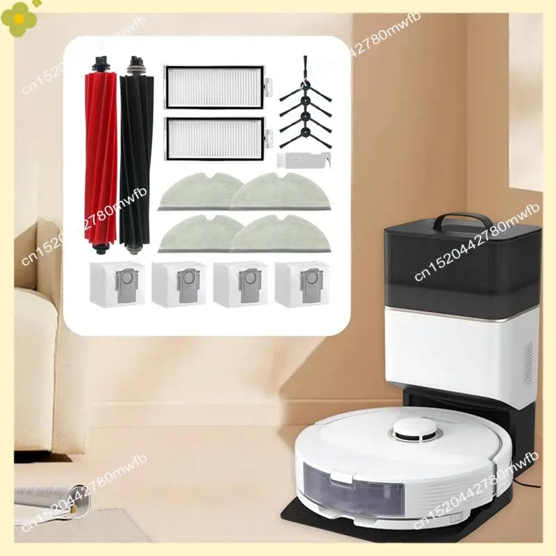 LDHL Compatible For Roborock Q8 Max, Q8 Max+,Q5 Pro,Replacement Parts Accessories Main Side Brush Hepa Filter Mop Dust Bag
LDHL Compatible For Roborock Q8 Max, Q8 Max+,Q5 Pro,Replacement Parts Accessories Main Side Brush Hepa Filter Mop Dust Bag