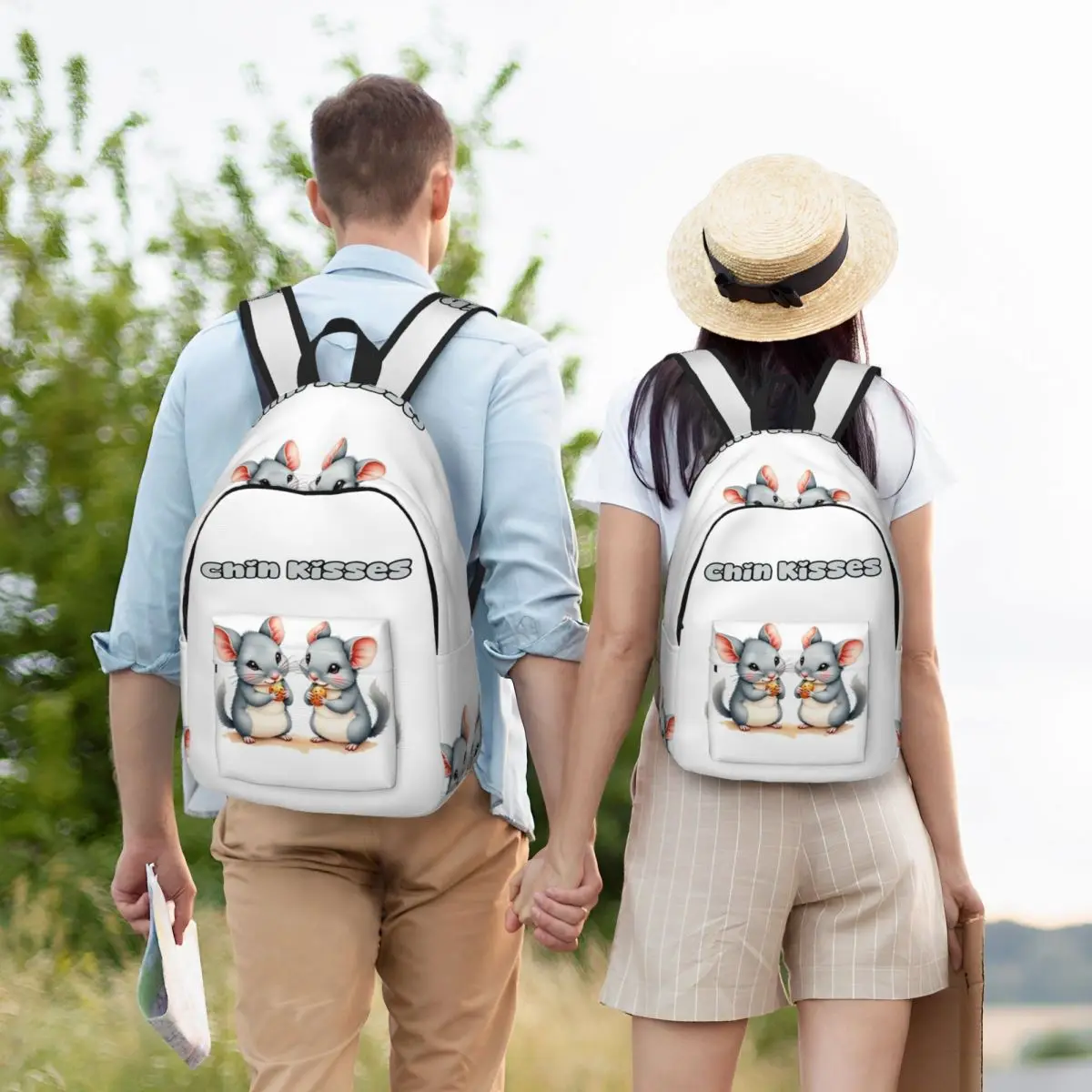 Chin Kisses Backpack Student BookBag Kids School Bag Computer Shoulder Bags for Men Women
Chin Kisses Backpack Student BookBag Kids School Bag Computer Shoulder Bags for Men Women