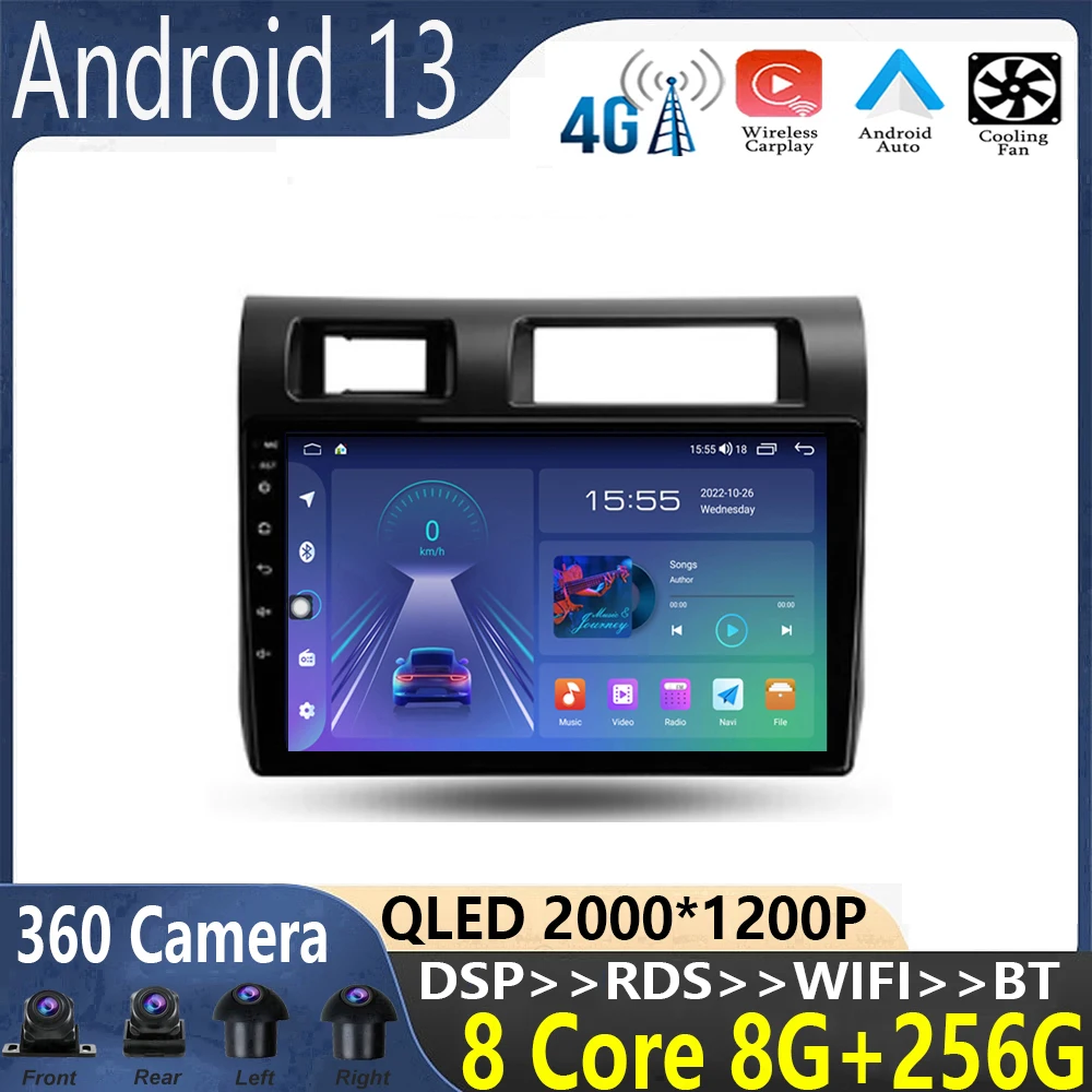 9 inch android 13 For Toyota Land Cruiser LC 70 Series 2007 - 2020 Car Radio Multimedia Video Player Navigation 2 din auto
9 inch android 13 For Toyota Land Cruiser LC 70 Series 2007 - 2020 Car Radio Multimedia Video Player Navigation 2 din auto