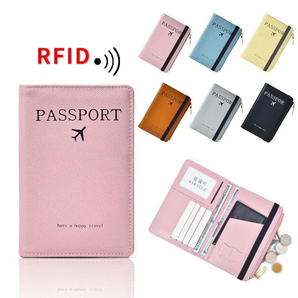 Card Holder PU Passport Bag RFID Anti-theft Airplane Check-in Certificate Storage Bag Card Case Multifunctional Passport Clip
Card Holder PU Passport Bag RFID Anti-theft Airplane Check-in Certificate Storage Bag Card Case Multifunctional Passport Clip