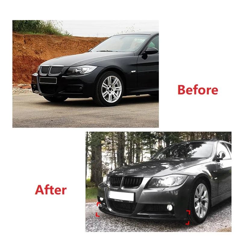 HIGH-Car Front Bumper Splitter Lip Diffuser Spoiler Protector Cover Guard Deflector Lips for 3-Series E90 E91 2005-2008
HIGH-Car Front Bumper Splitter Lip Diffuser Spoiler Protector Cover Guard Deflector Lips for 3-Series E90 E91 2005-2008