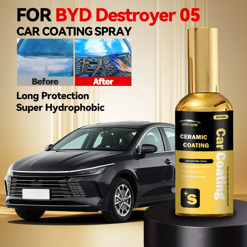 Car Nano Coating Agent Spray Auto Body Ceramic Coats Shine Armor Spray Paint Accessories Car Paint Agent For BYD Destroyer 05
Car Nano Coating Agent Spray Auto Body Ceramic Coats Shine Armor Spray Paint Accessories Car Paint Agent For BYD Destroyer 05