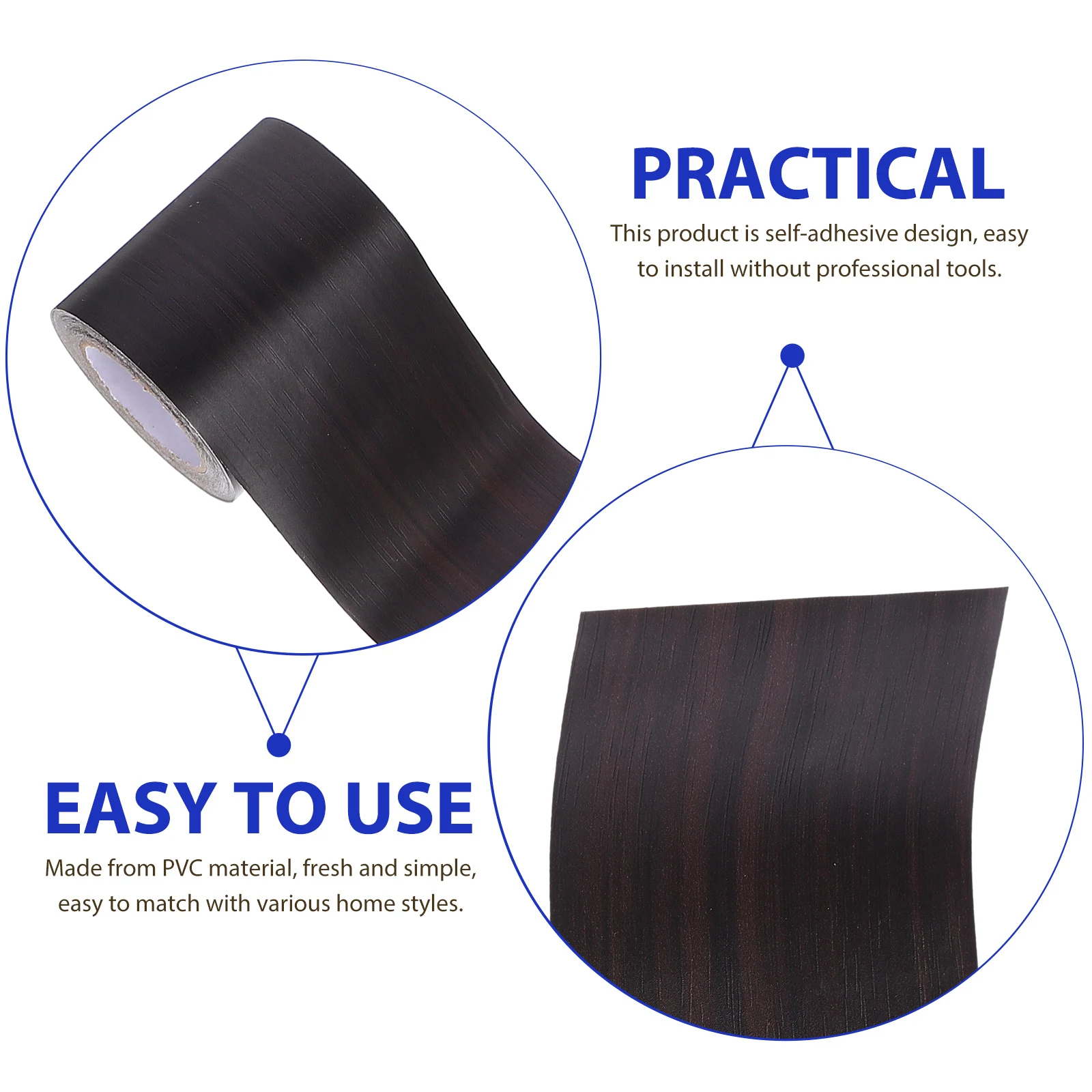 2 Rolls 5cmx5m Yellow Wood Grain Self Adhesive Skirting Board Covers Decorative Wall Base Molding Trim Stickers Flexible Peel
2 Rolls 5cmx5m Yellow Wood Grain Self Adhesive Skirting Board Covers Decorative Wall Base Molding Trim Stickers Flexible Peel