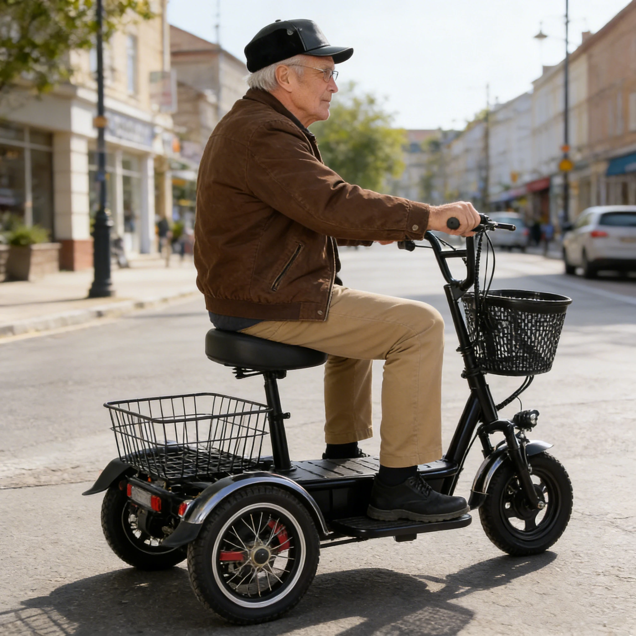 Small Electric Tricycle, Lithium-ion Foldable Scooter, Lightweight Household Type
Small Electric Tricycle, Lithium-ion Foldable Scooter, Lightweight Household Type