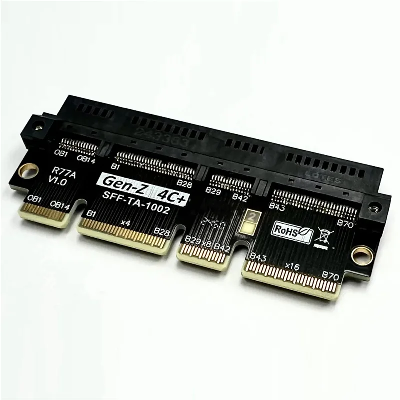C9-Pcie5.0 X16 To Gen-Z 4C+ Adapter Card EDSFF 4C+ Raised Test And Protection Card Support Gen5 PCI-E 5.0 512Gbps
C9-Pcie5.0 X16 To Gen-Z 4C+ Adapter Card EDSFF 4C+ Raised Test And Protection Card Support Gen5 PCI-E 5.0 512Gbps
