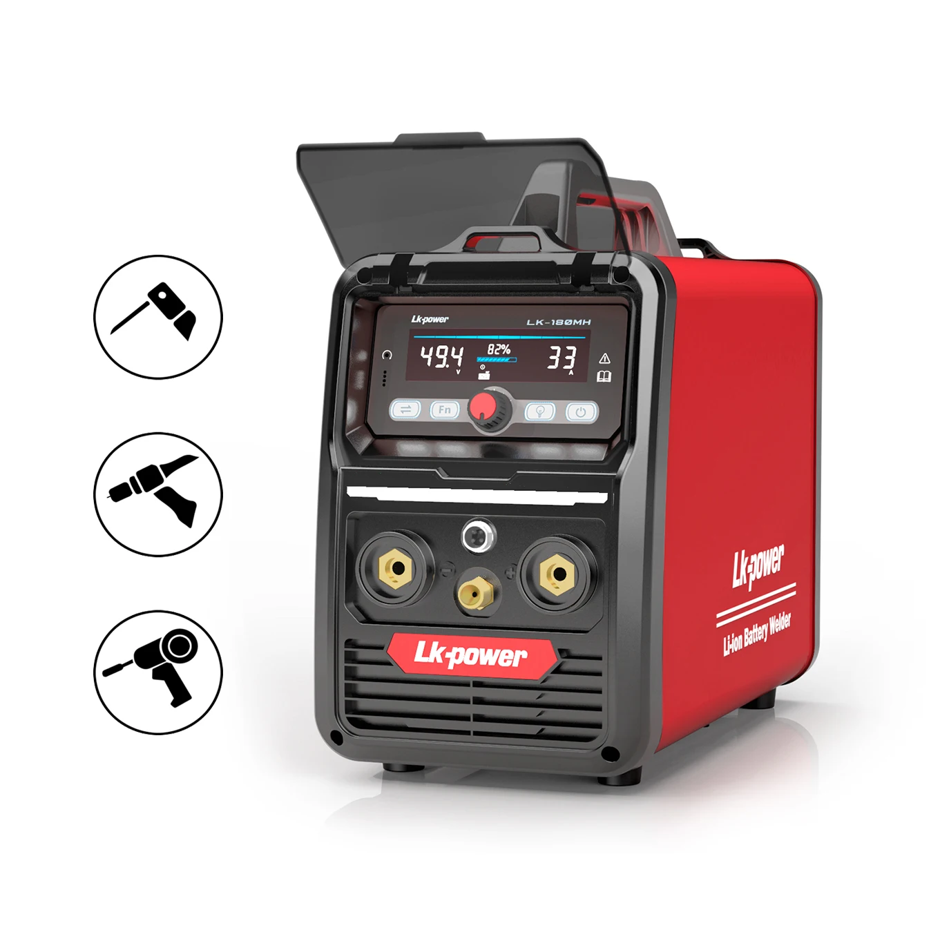 110V 220V Lithium Ion Battery Powered Portable Battery Welder
110V 220V Lithium Ion Battery Powered Portable Battery Welder