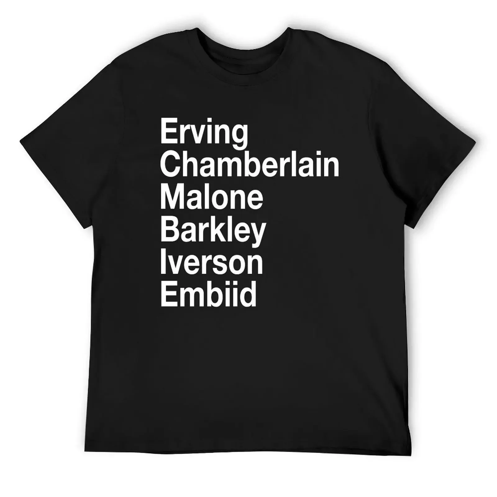 Joel Embiid & Sixers Legends T-Shirt quick-drying topping sweat shirts, men
Joel Embiid & Sixers Legends T-Shirt quick-drying topping sweat shirts, men