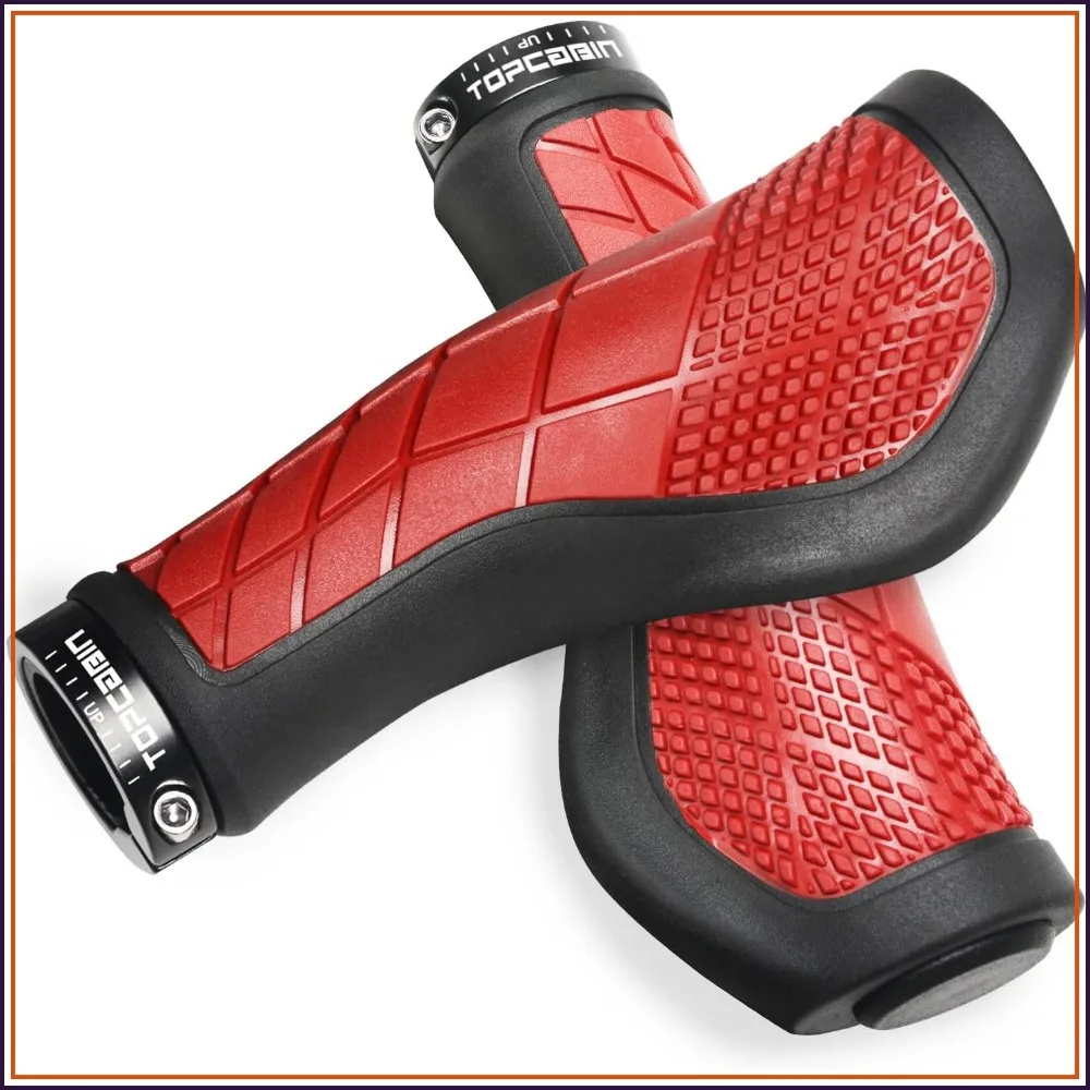 Ergonomic Two-Color Rubber Bike Grips, Widen Comfortable MTB Handlebar Grips for Road Bike
Ergonomic Two-Color Rubber Bike Grips, Widen Comfortable MTB Handlebar Grips for Road Bike