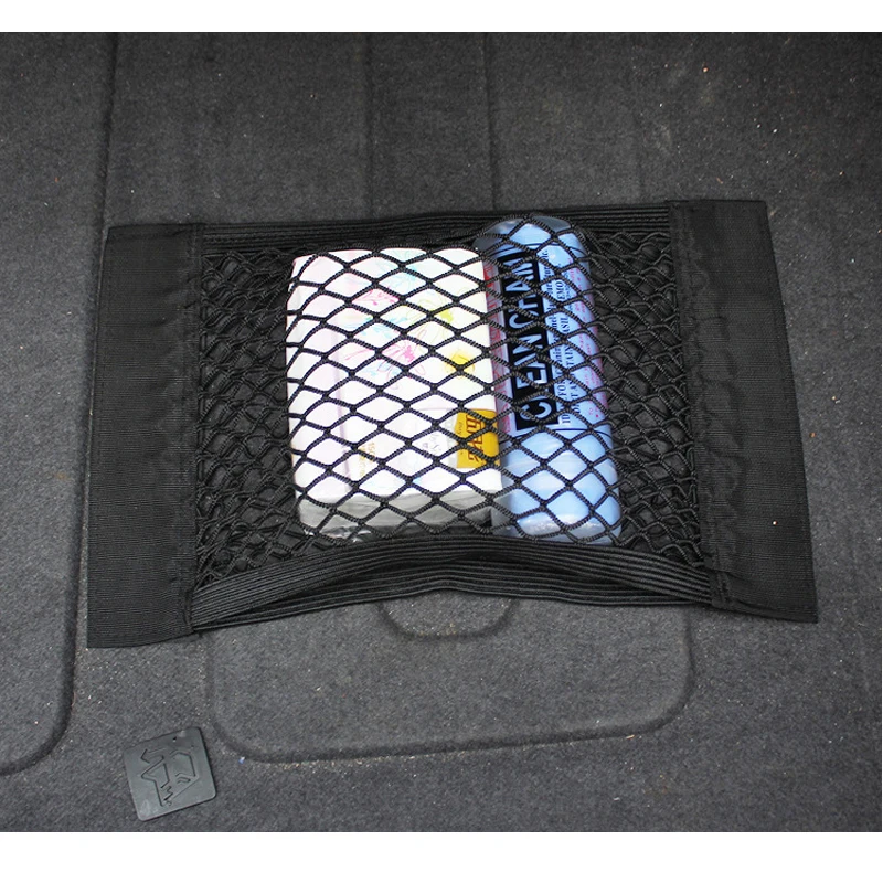 Car Boot Storage Bag For SUV Car Cargo Storage Mesh Bag Seat Back Elastic Retainer Mesh Pocket Car Accessories Storage Mesh Bag
Car Boot Storage Bag For SUV Car Cargo Storage Mesh Bag Seat Back Elastic Retainer Mesh Pocket Car Accessories Storage Mesh Bag