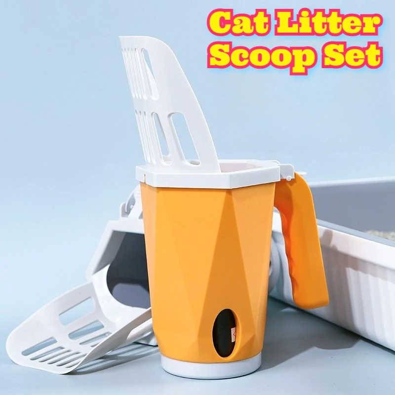 Litter Scoop Waste Disposal System All One Cat Litter Box Essentials Kitty Toilet Cleaner Set Removable Bottom Sifter Tray Odor
Litter Scoop Waste Disposal System All One Cat Litter Box Essentials Kitty Toilet Cleaner Set Removable Bottom Sifter Tray Odor