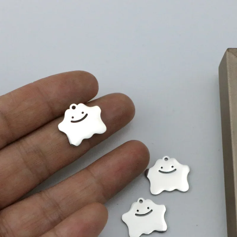 WZNB 5Pcs Cartoon Cloud Charms Geometry Stainless Steel Pendant for Jewelry Making Handmade Earring Necklace Diy Accessories
WZNB 5Pcs Cartoon Cloud Charms Geometry Stainless Steel Pendant for Jewelry Making Handmade Earring Necklace Diy Accessories