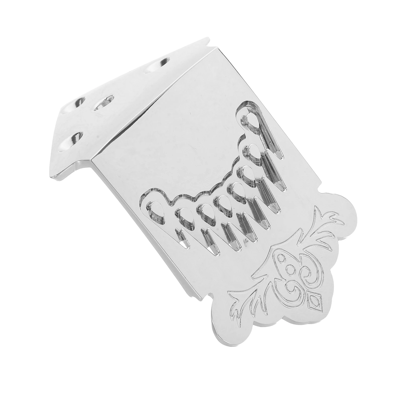 Arrow Pulling Plate Mandolin Tailpiece Premium Metal Guitar Part Replacement Accessories 8 String Triangle Design Bright Smooth
Arrow Pulling Plate Mandolin Tailpiece Premium Metal Guitar Part Replacement Accessories 8 String Triangle Design Bright Smooth