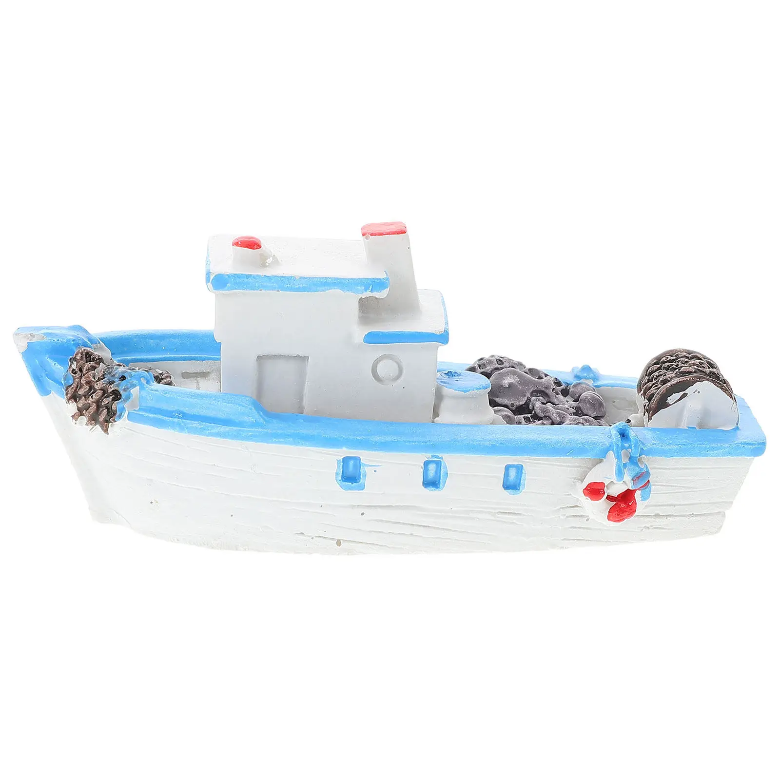 Mini Fishing Boat Resin Decor Micro Landscape Sailboat Ornament Mediterranean Style Nautical Home Decoration Nautical Bathroom
Mini Fishing Boat Resin Decor Micro Landscape Sailboat Ornament Mediterranean Style Nautical Home Decoration Nautical Bathroom