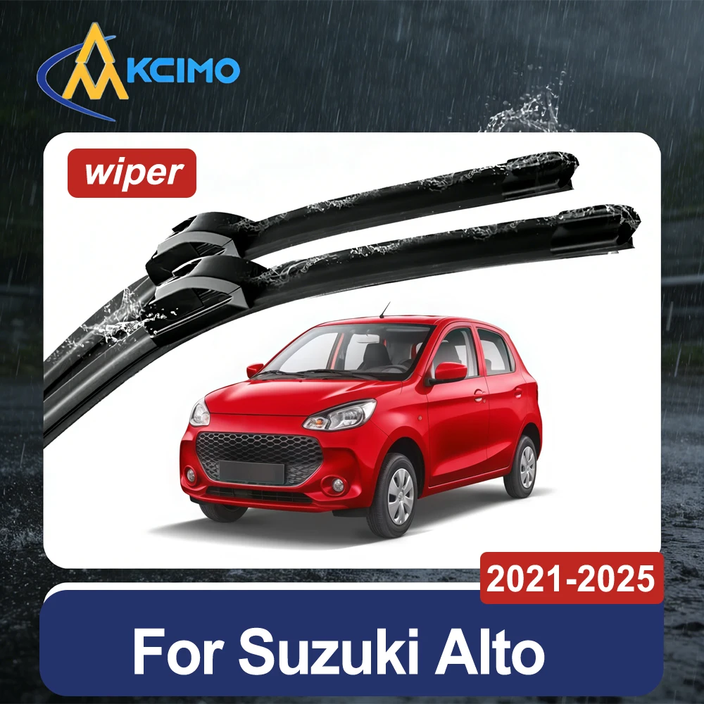 Windshield Wipers Set of 2 For Suzuki Alto HA37/HA97 2021-2025 All-Season Rubber Streak-Free Silent Wiper Blades Easy Install
Windshield Wipers Set of 2 For Suzuki Alto HA37/HA97 2021-2025 All-Season Rubber Streak-Free Silent Wiper Blades Easy Install