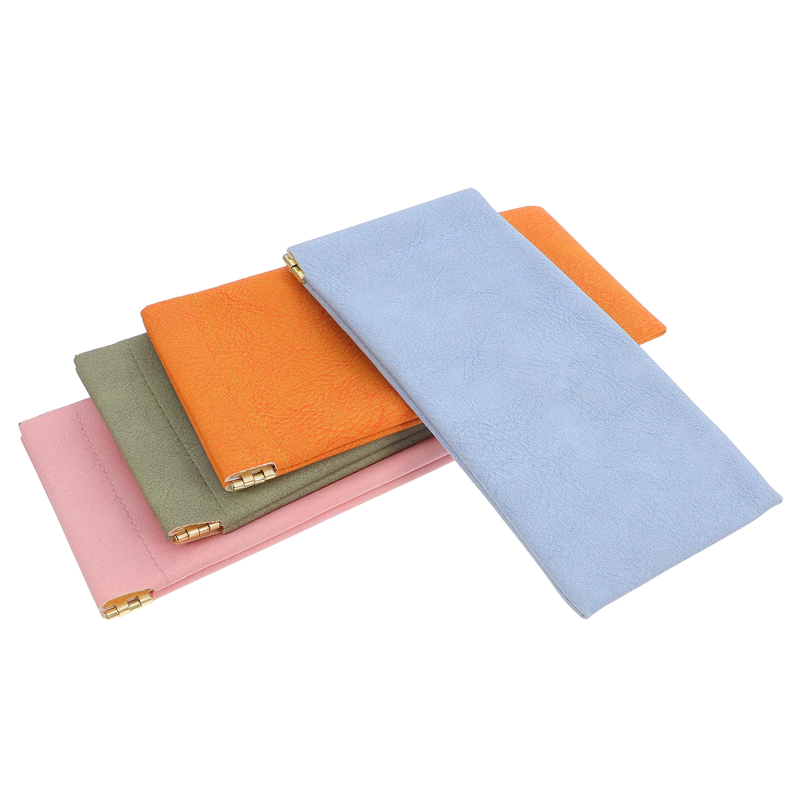 4pcs Glasses Storage Bag Soft Automatic Closure Sunglasses Case Travel Eyeglass Pouch Orange Green Blue Pink Protect
4pcs Glasses Storage Bag Soft Automatic Closure Sunglasses Case Travel Eyeglass Pouch Orange Green Blue Pink Protect