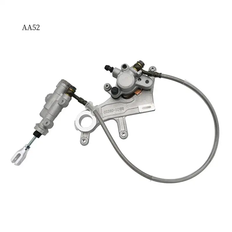 AS-Motorcycle Rear Brake Caliper Master Cylinder Pump W/Oil Hose For Honda CR125R CR250R CRF250R CRF450R 2002-2019
AS-Motorcycle Rear Brake Caliper Master Cylinder Pump W/Oil Hose For Honda CR125R CR250R CRF250R CRF450R 2002-2019