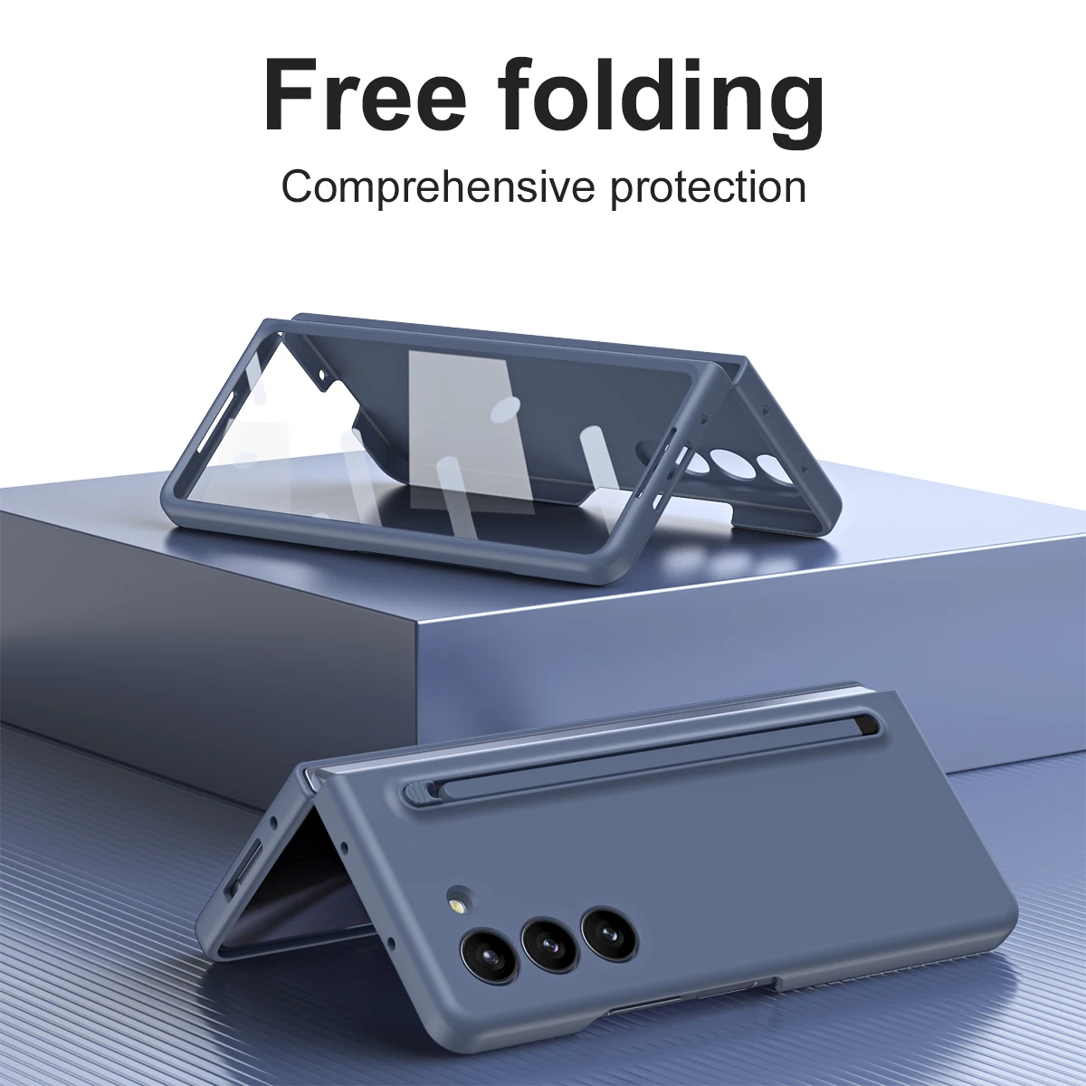 Liquid Silicon Case For Samsung Galaxy Z Fold 5 With S Pen Holder Z Fold 4 3 Cases 360 Full Screen Protector Shockproof Cover
Liquid Silicon Case For Samsung Galaxy Z Fold 5 With S Pen Holder Z Fold 4 3 Cases 360 Full Screen Protector Shockproof Cover