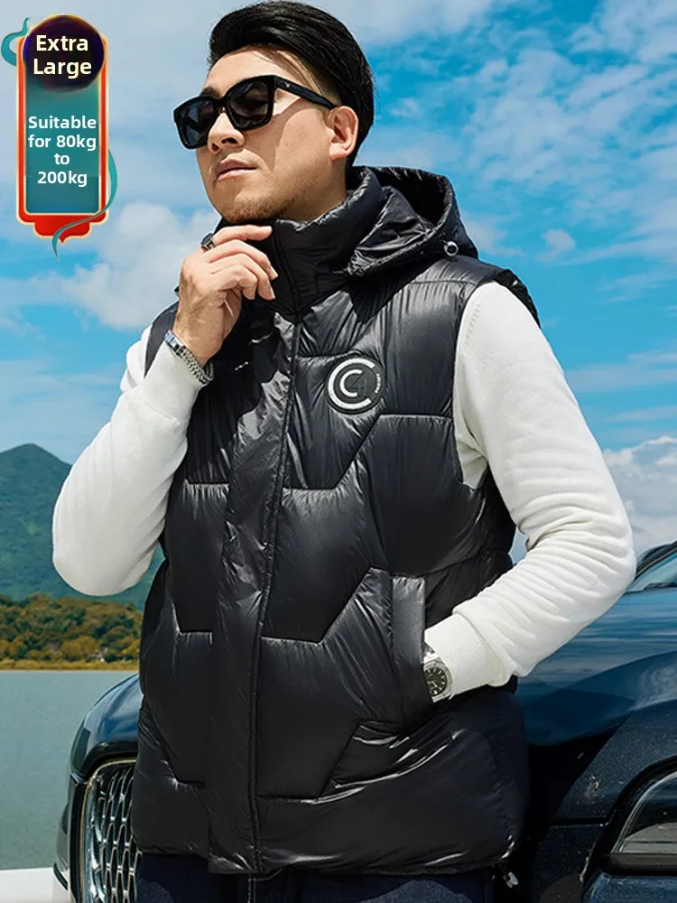 plus Size Cotton Vest Men's Loose Casual Faion plus Size 300 Pou 350 Pou Large Men's Faionable Autumn Winter Jaet
plus Size Cotton Vest Men's Loose Casual Faion plus Size 300 Pou 350 Pou Large Men's Faionable Autumn Winter Jaet