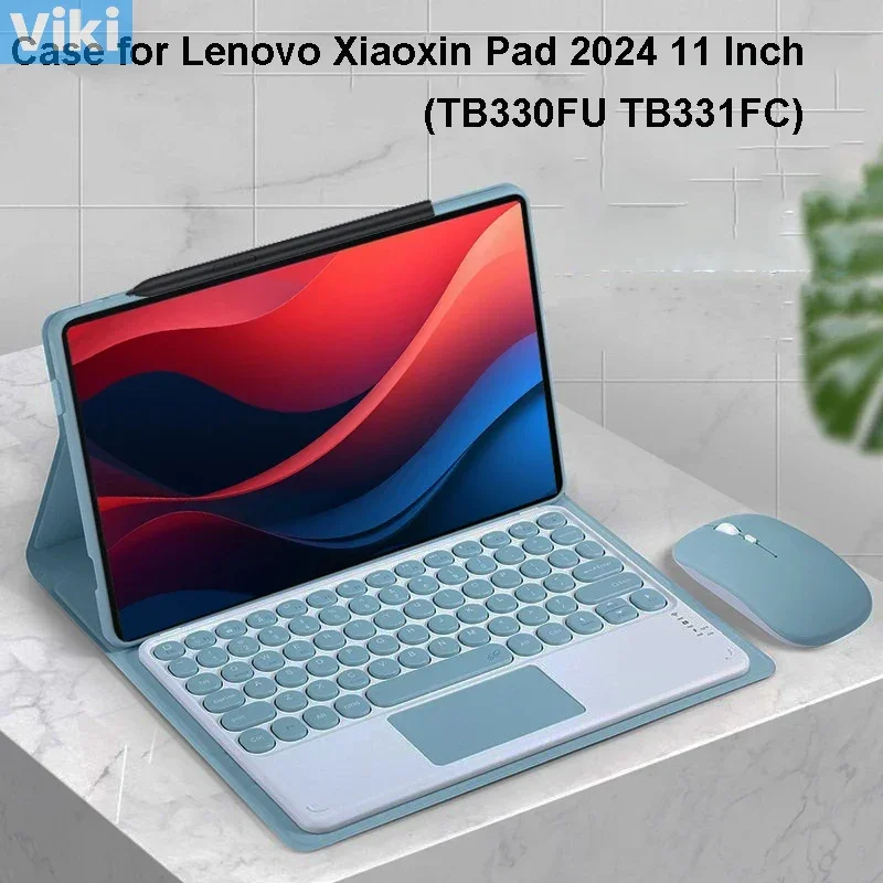 Для Lenovo Xiaoxin Pad 2024 11-дюймовый чехол, чехол с Bluetooth-клавиатурой для Lenovo Tab M11 11 дюймов (TB330FU/TB331FC)
Для Lenovo Xiaoxin Pad 2024 11-дюймовый чехол, чехол с Bluetooth-клавиатурой для Lenovo Tab M11 11 дюймов (TB330FU/TB331FC)