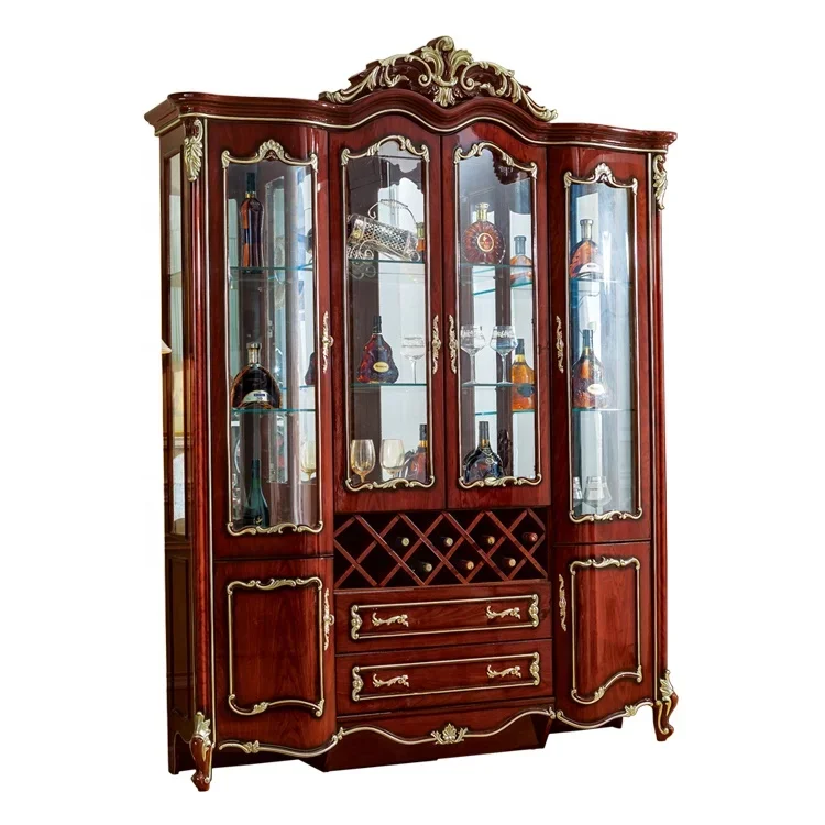 Luxury Living Room Home Furniture Wine Display Cabinet Wood Furniture Living Room Glass Wine Cabinet
Luxury Living Room Home Furniture Wine Display Cabinet Wood Furniture Living Room Glass Wine Cabinet
