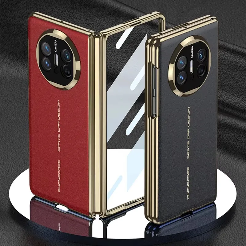 Phone case GKK Original Protective For Huawei Mate X3 With Screen Glass Case Electroplated Anti-Glare Matte For Huawei Mate X5
Phone case GKK Original Protective For Huawei Mate X3 With Screen Glass Case Electroplated Anti-Glare Matte For Huawei Mate X5
