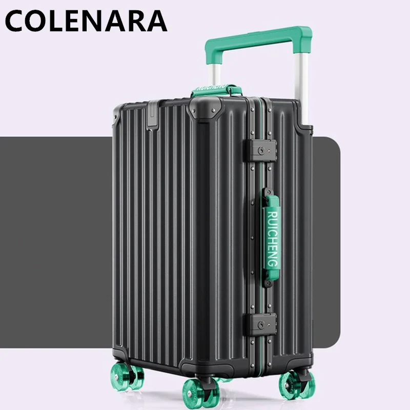 COLENARA 20 Inch Luggage Travel Bag ABS+PC Boarding Box 26 Inch Aluminum Frame Trolley Case 28 Inches Large Capacity Suitcase
COLENARA 20 Inch Luggage Travel Bag ABS+PC Boarding Box 26 Inch Aluminum Frame Trolley Case 28 Inches Large Capacity Suitcase