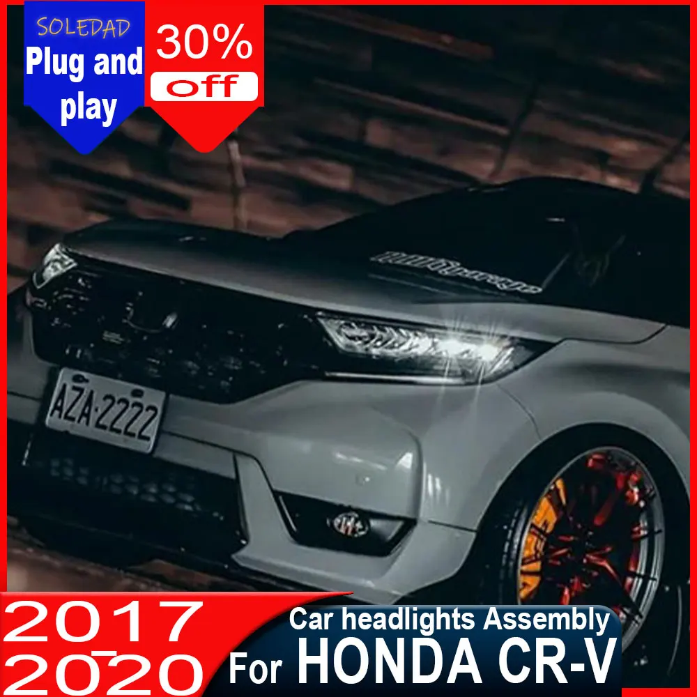 Car headlights for Honda CR-V LED Headlight 2017 2018 2019 2020 CRV Head Lamp Drl Projector Lens Auto Accessories Plug and play
Car headlights for Honda CR-V LED Headlight 2017 2018 2019 2020 CRV Head Lamp Drl Projector Lens Auto Accessories Plug and play
