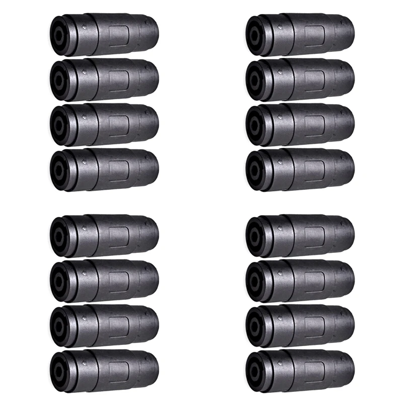 4Pin Speaker/Amp Speakon Female To Female Plug Jack Straight Coupler Cable Connector (16 Pack)
4Pin Speaker/Amp Speakon Female To Female Plug Jack Straight Coupler Cable Connector (16 Pack)