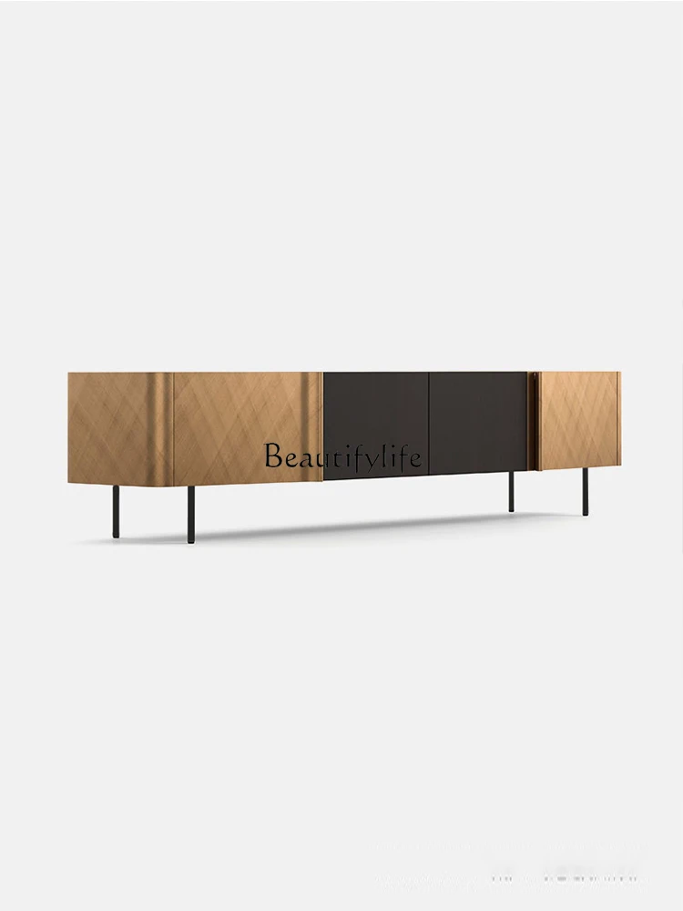Italian-Style Light Luxury TV Cabinet Modern Minimalist Living Room Storage Solid Wood High-Grade Floor Cabinet
Italian-Style Light Luxury TV Cabinet Modern Minimalist Living Room Storage Solid Wood High-Grade Floor Cabinet