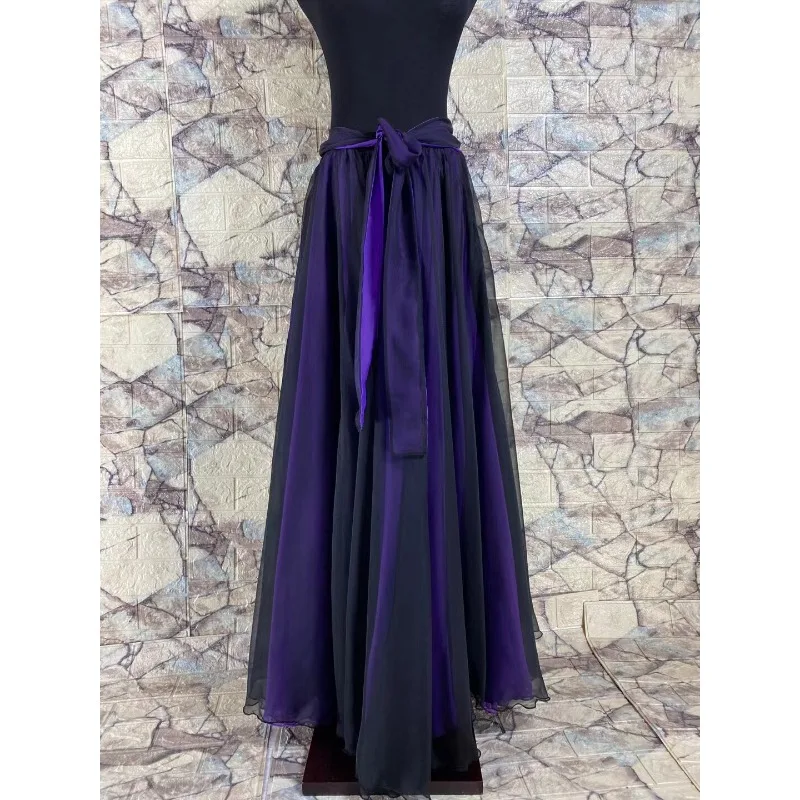 Customized Double Layered Two Tone Belly Dance Performance Costume Set with 720 Degree Swing Skirt
Customized Double Layered Two Tone Belly Dance Performance Costume Set with 720 Degree Swing Skirt