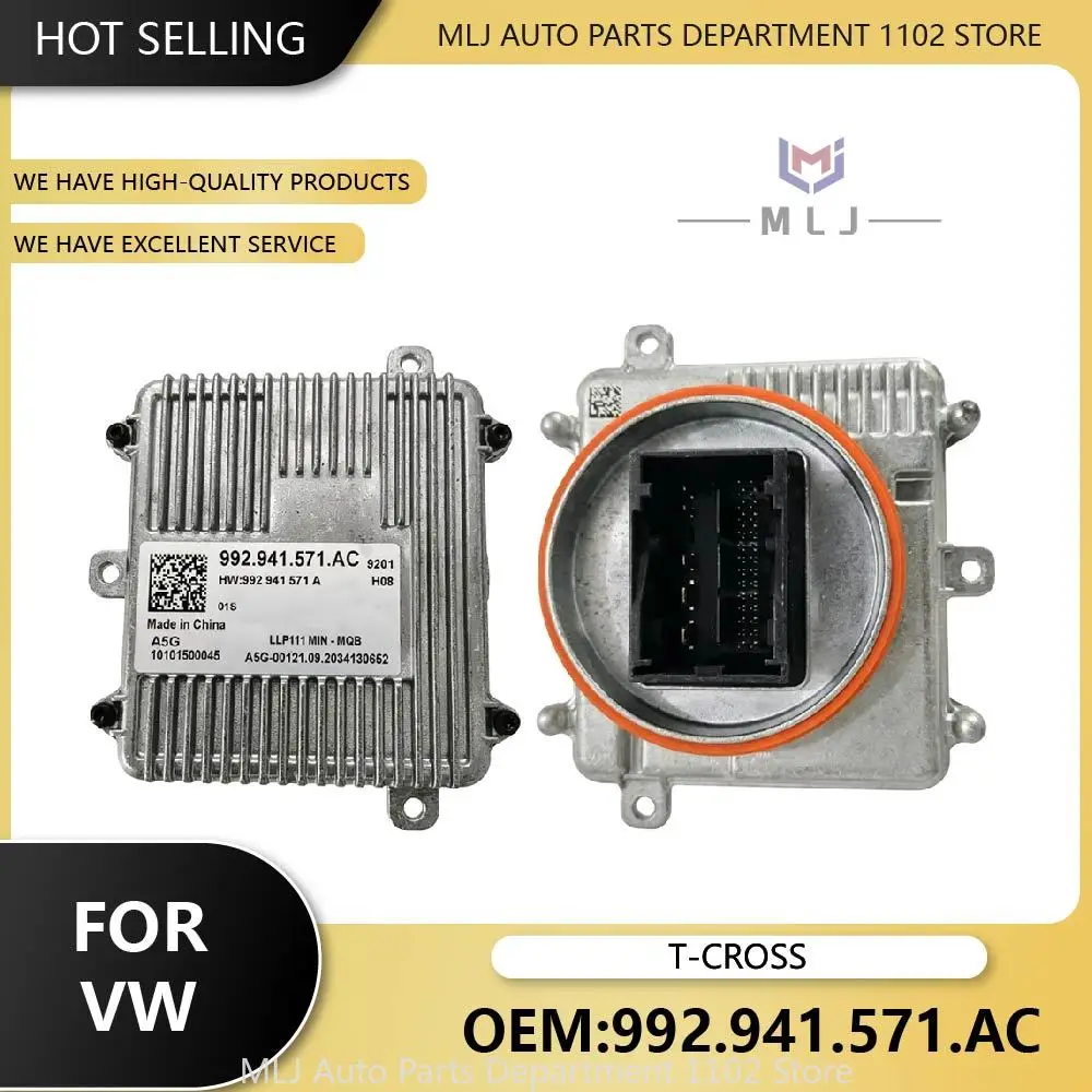 992941571AC 992.941.571.AC For VW T-CROSS Headlight LED DRL Driver Control Power Module Unit 10101500045 Car Accessories
992941571AC 992.941.571.AC For VW T-CROSS Headlight LED DRL Driver Control Power Module Unit 10101500045 Car Accessories