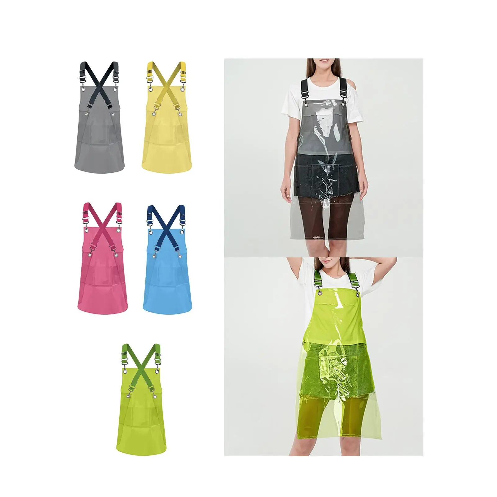 Transparent Apron Salon Chef Apron Photo Props Barbecue Kitchen Paint Apron
Transparent Apron Salon Chef Apron Photo Props Barbecue Kitchen Paint Apron