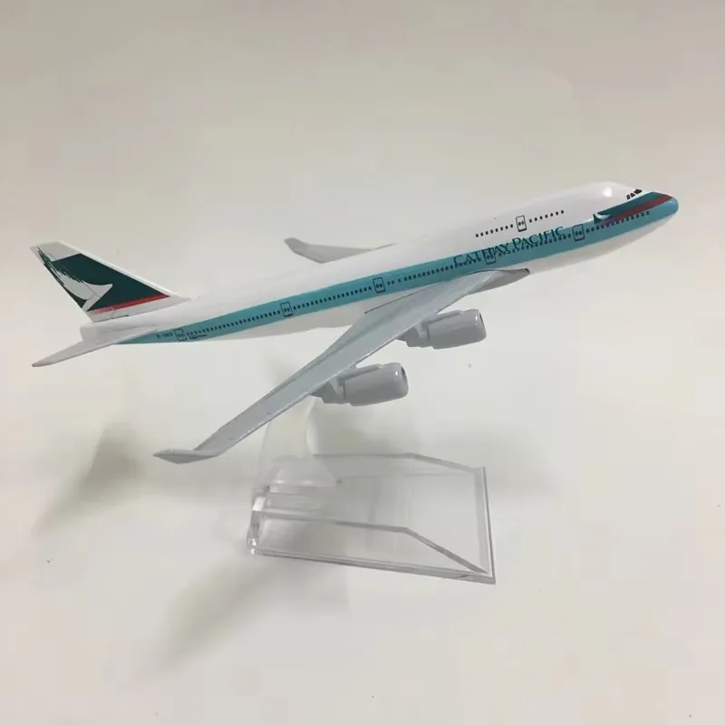 1/400 Scale Cathay Pacific Airways B747 Alloy Airplane 16cm Boeing 747 Airplane Model Toys Decoration Children's Collection Gift
1/400 Scale Cathay Pacific Airways B747 Alloy Airplane 16cm Boeing 747 Airplane Model Toys Decoration Children's Collection Gift