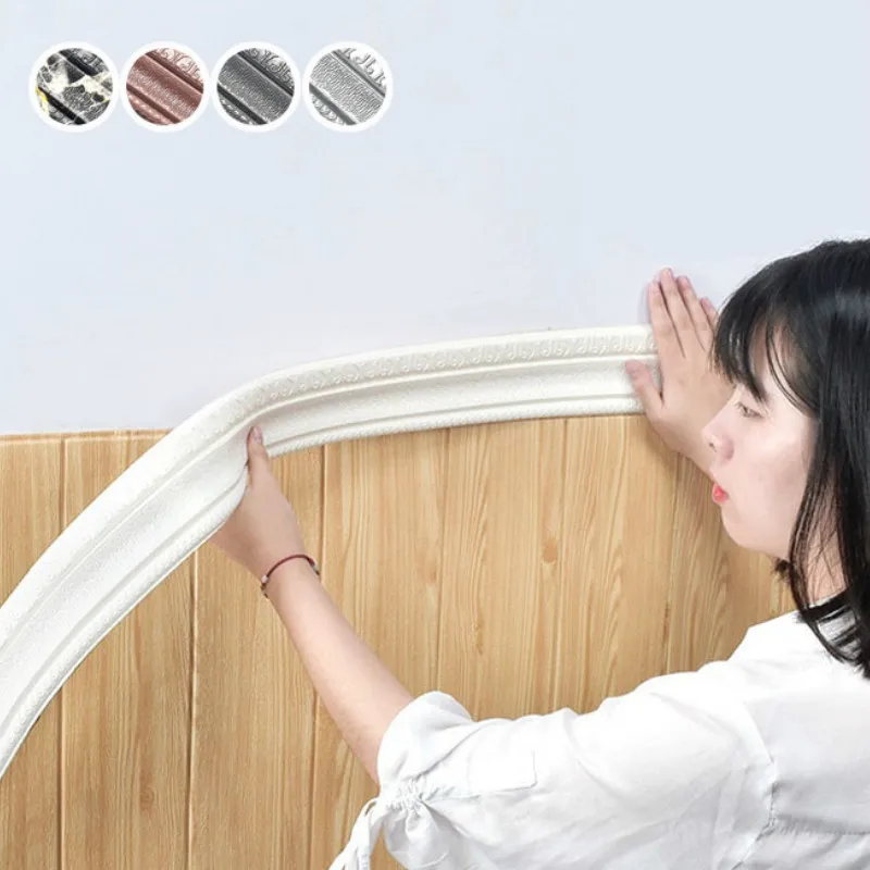 3D Self-adhesive Wall Sticker, Waterproof Strip, Waist Line Sticker, Baseboard Adhesive Borders, Wall Decor, Bedrroom
3D Self-adhesive Wall Sticker, Waterproof Strip, Waist Line Sticker, Baseboard Adhesive Borders, Wall Decor, Bedrroom