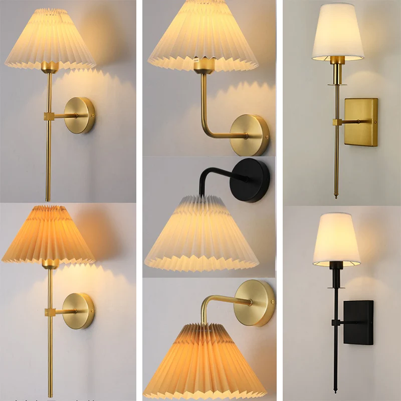 Американская ткань, золотая прикроватная тумбочка для спальни, лестница B & B, скандинавский современный креативный настенный светильник для гостиничного номера, коридора
Американская ткань, золотая прикроватная тумбочка для спальни, лестница B & B, скандинавский современный креативный настенный светильник для гостиничного номера, коридора