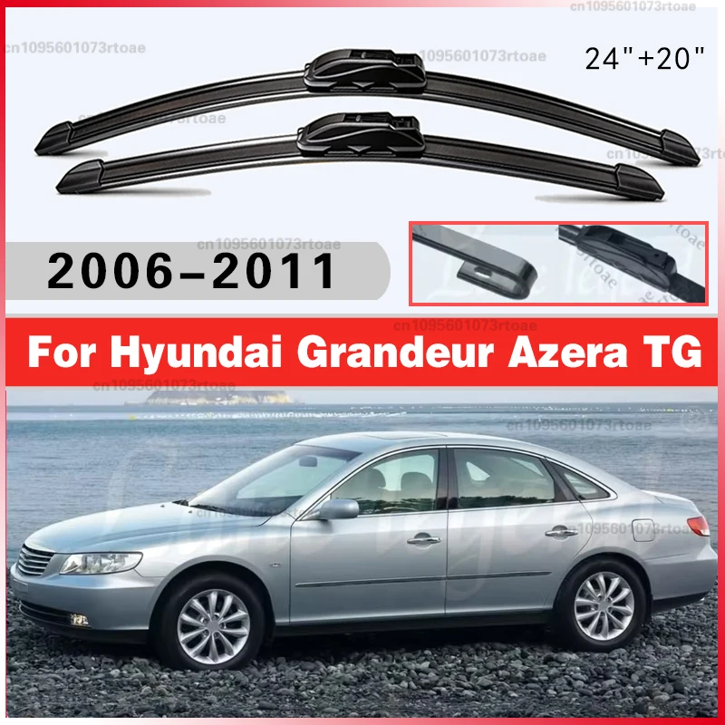 Windshield Wiper Blades 2009 2010 2007 Windscreen Window Accessories 2008 2pcs For Hyundai Grandeur Azera TG 2006-2011 Front
Windshield Wiper Blades 2009 2010 2007 Windscreen Window Accessories 2008 2pcs For Hyundai Grandeur Azera TG 2006-2011 Front